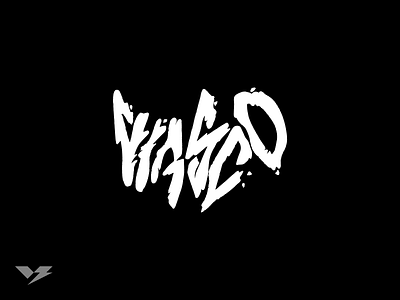 Viasco Lettering brand clothing design clothing label design exploration grunge illustration lettering lettering artist lettering logo procreate signature streetwear typography viasco