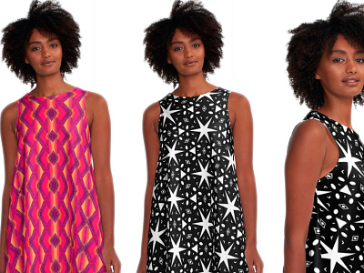 New clothing range | A-Line Dress dress fashion patterns redbubble textile design