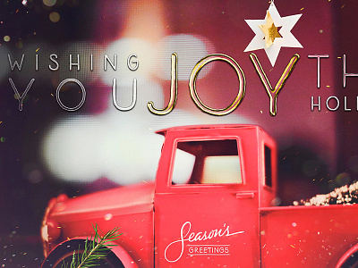 #30HappyWords - JOY | Desktop Wallpaper desktop wallpaper free freebies holiday season joy season greetings wallpaper