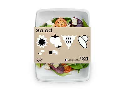 Eco package for food delivery 3d brand branding delivery design food fooddesign illustration pack package packagedesign