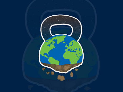 Kettlebell Planet earth kettlebell lifting olympic planet weight