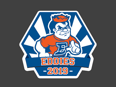 Eddies Class Design 2018 2019 class high mascot mascott school spirit wear