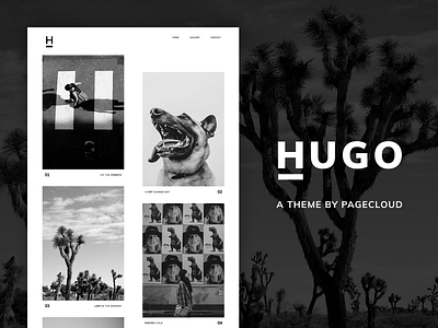 Hugo Pagecloud Template app classic clean content design gallery layout modern pagecloud photography portfolio template theme web web design website builder whitespace