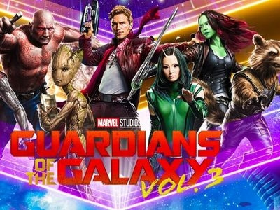 Guardians of the Galaxy Vol. 3 graphic design