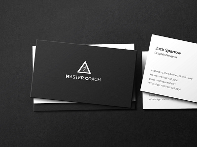Business Card (Adobe Photoshop) branding business card design graphic design illustration logo