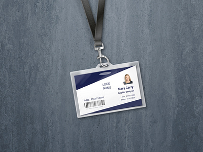 ID card (Adobe Photoshop & Adobe Illustrator) branding business card business id card design graphic design id card identity card illustration logo