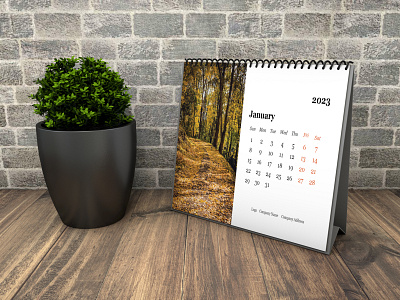 Calendar (Adobe Photoshop & Adobe Illustrator)