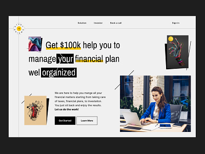 Financial Landing Page! budget e finance elon.studio69 finance financesector financialservices googlefinance investment loan ministeroffinance mortgage mortgagecalculator paydayloans personalloan refinance treasury