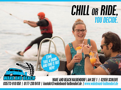 Print Ad for a Student Magazine call to action print ad water sports