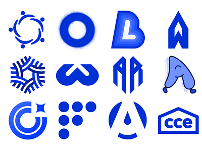 Logos branding design graphic design logo logos vector