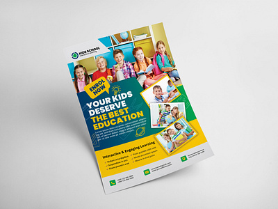 School Admission Flyer Template