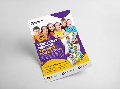 Kids Education Flyer pamphlet