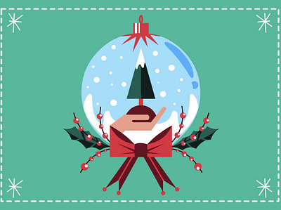 Gift a tree for Christmas adobeflash animate christmas design flash illustration illustrator logo project savetheplanet tree vector vectorillustration
