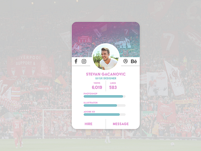 Daily UI - User Profile