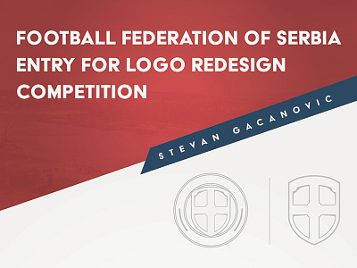 Serbia National Soccer Logo Redesign