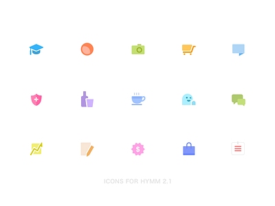 Some Icons For The Hymm2.1 hymm icons