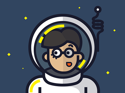 Astronaut astronaut illustration outer space wallpaper