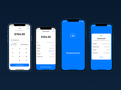 Make a payment mobile financial pay payment ui ux