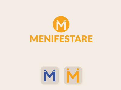 Menifestare branding brandingidentity design graphic design logo logomaker