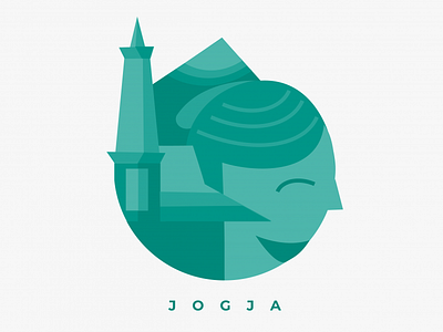 CIty Icon for Yogyakarta city city icon yogyakarta