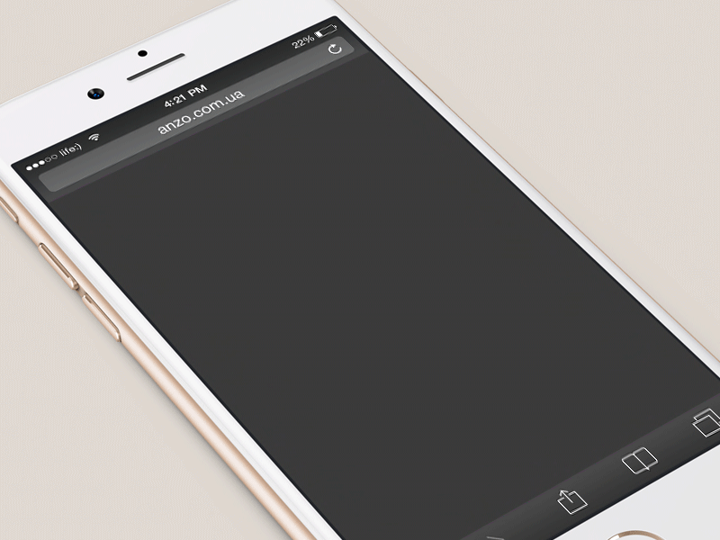 Сoncept navigation animation design flat gif interactive ios ios8 navigation ukraine