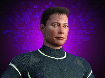 ELON MUSK ROBOT by Abouzar on Dribbble