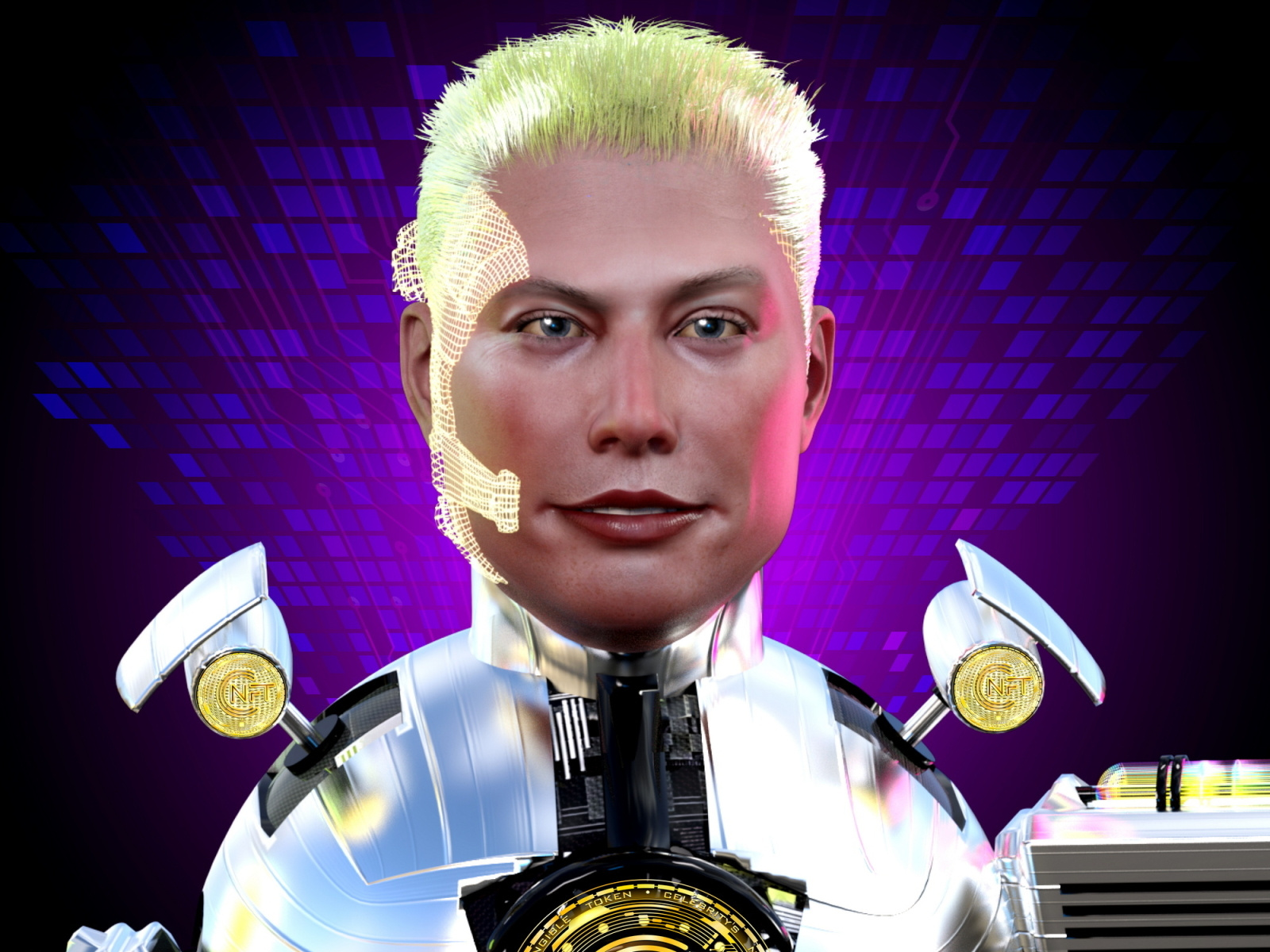 ELON MUSK ROBOT by Abouzar on Dribbble