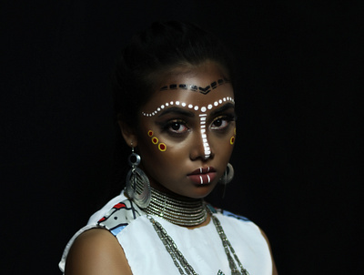 African Tribe Photoshoot design fash fashion graphic design
