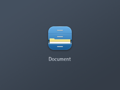document document drawer icon ui