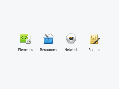 developer tool icons