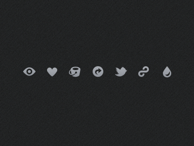 little dribbble icons dribbble icon