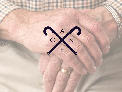 Cane Gun logo branding cane gun logo