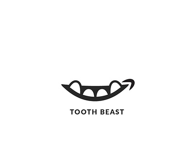 Toothbeast 2d ai beast brand branding design illustration indentity logo tooth vector