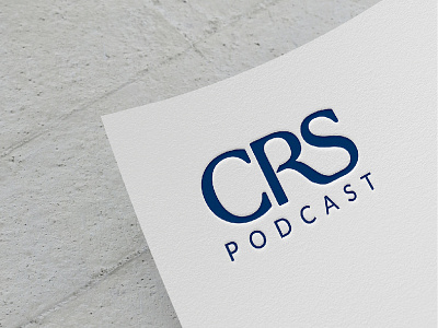 Crs Podcast brand branding design ideas illustration indentity logo logoideas logomark vector