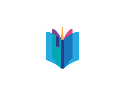 A high school logo 2d 2d art ai book brand branding design icon illustration indentity logo trend trend 2019 trending vector