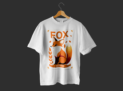 "Flower T-Shirt Designs - Unique & Stylish Fox Vectors" action taking branding collection custom t shirt design design fashion. festival wear graphic design illustration logo minimal t shirt design