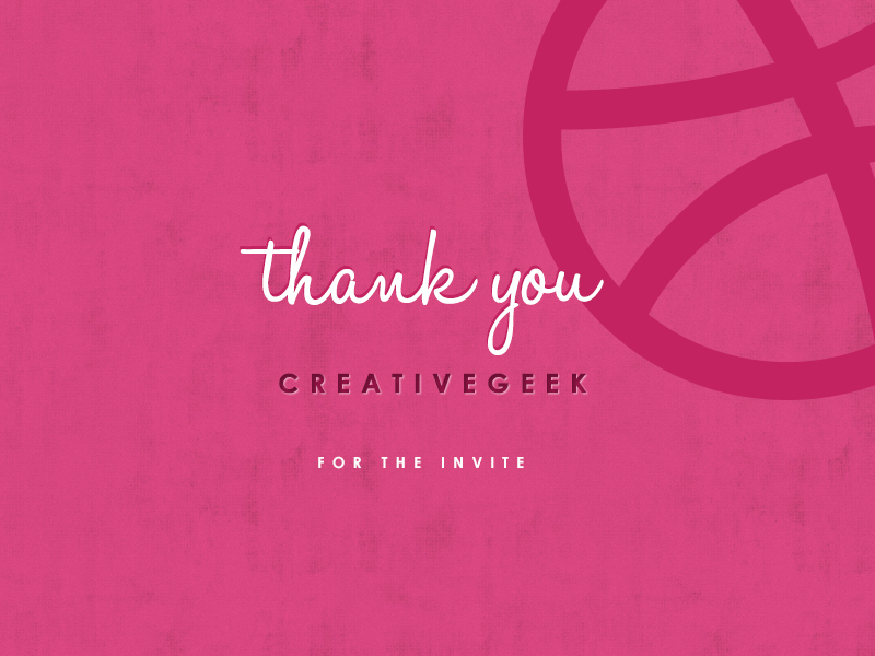 Thank You by Amit Mojumder on Dribbble