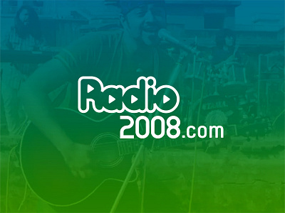 Radio2008.com Logo Concept identity logo music logo