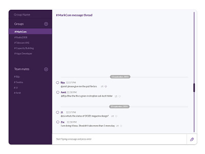 Disk Chat Chatroom Ui