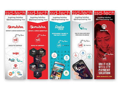 Digital Summit 2015 - X Banners event event branding graphic design print design rollup banners x banners