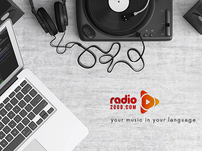 Radio2008 Identity concept