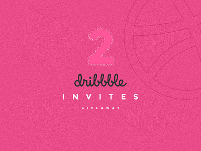 2 Dribbble Invites draft drafting dribbble invitation invite