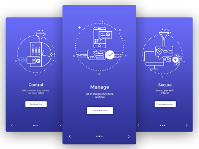 Onboarding intro screens onboarding product tours sliders storytelling ux tours