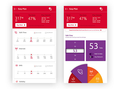 Mobile Package Builder Concepts builder mobile package ui ux