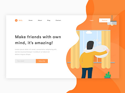 #Exploration of Landing Page Selfy