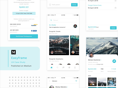Case Study - Easyframe apps case study photograhy travel