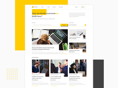 #Exploration - Article Page design exploration flat landingpage minimal minimalism web design