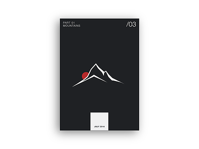 PosterSeries | Mountains | Vulcan