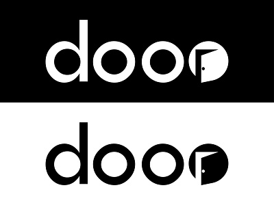 Door company wordmark logo