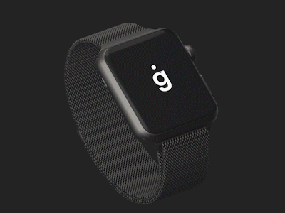 Guiadalajara - Apple Watch - Loading Screen animated app applewatch black ecommerce gif guadalajara mobile payment profile ui ux